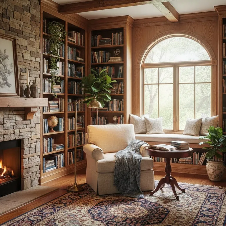 Home Library Design and Shelving Ideas: Cozy Reading Nooks and Bookshelf Interior Styling