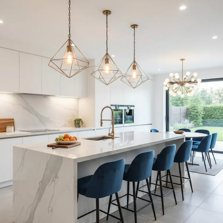 Kitchen Island Lighting Ideas: Pendant Lights and Chandeliers for Stylish Interior Design