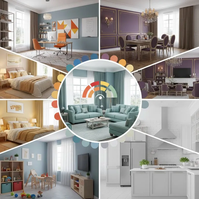 Color Psychology in Interior Design: Choosing the Right Paint Colors for Every Room in Your Home